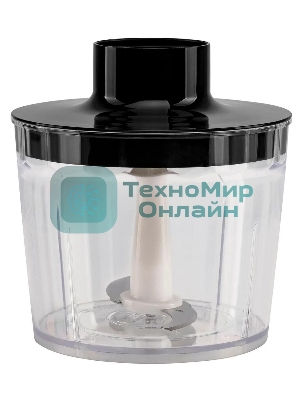 Блендер погружной Hyundai HYB-H3824 800 Вт, серебристый/черный