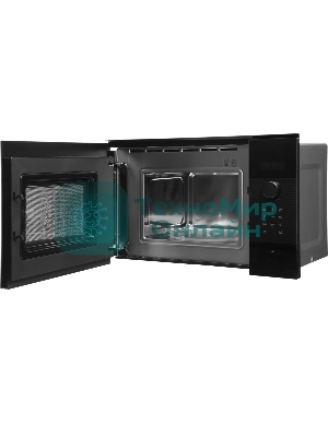 Встраиваемая микроволновая печь Bosch BFL524MB2 черный 20л. 800Вт