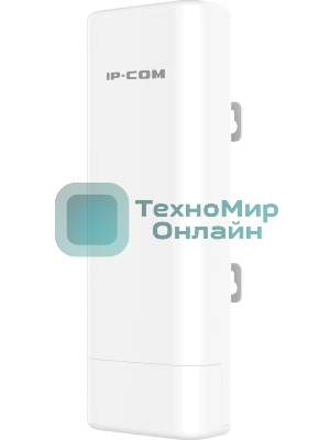 Наружная точка доступа IP-COM CPE13 5 ГГц, до 300 Мбит/с, IP64, 1х14dbi, PoE, 1х100 Мбит/с, молниезащита 6000В