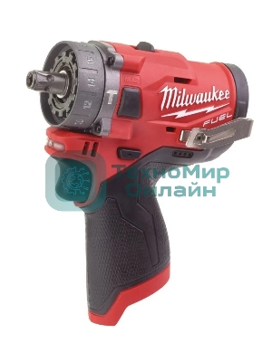 Дрель-шуруповерт аккумуляторная Milwaukee M12 FPDXKIT-202, Аккумуляторная, 12В, 2 АКБ, Кейс