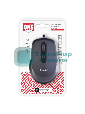Мышь проводная Smartbuy ONE 265-K черная (SBM-265-K)