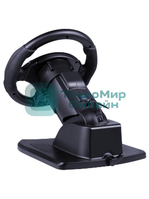 Игровой руль Defender Glazer черный