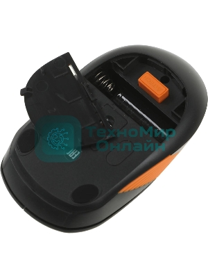 Мышь беспроводная A4Tech Fstyler FG10S черный/оранжевый, 2000 dpi, радиоканал, USB, кнопки - 4