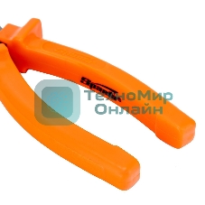 Длинногубцы Sparta Classic, 180 мм, прямые шлифованные, пластмассовые рукоятки