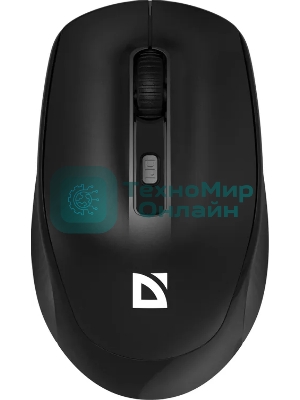 Комплект клавиатура+мышь Defender C-972 беспроводной, USB, 1600 DPI, черный