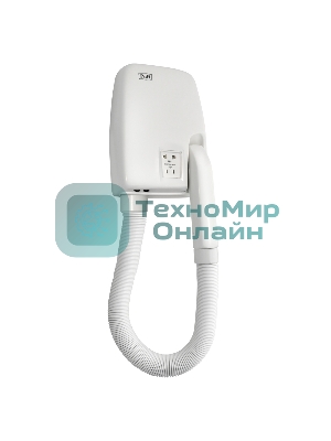 Фен Puff 850B белый, 850 Вт