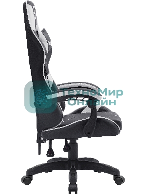 Кресло игровое Defender Companion черный/белый, класс 3, металл, PU