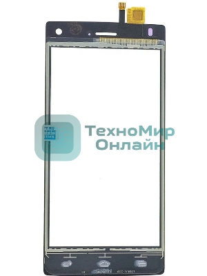 Сенсорное стекло (тачскрин) для Fly FS452 Nimbus 2, черное