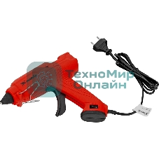 Клеевой пистолет Matrix 11 мм, 40 (100) Вт, 18 г/мин, выключатель и индикатор напряжения