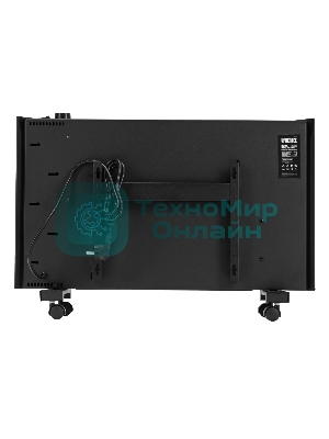 Конвектор электрический Denzel XCE-1500B черный, 1500 Вт, 20 м2, термостат