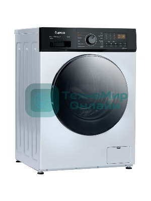 Стирально-сушильная машина Бирюса WMD-SM812/03 белая, загрузка фронтальная 8 кг, 1200 об/мин., класс: A+++