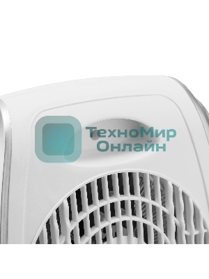 Тепловентилятор Maxwell MW-3458 (W), белый, 1000/2000 Вт, 20 м2, термостат