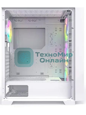 Компьютерный корпус Montech AIR 1000 PREMIUM белый без БП ATX 1x120мм 3x140мм 2xUSB3.0 1xUSB3.1 audio bott PSU