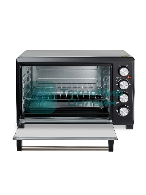 Мини-печь Hyundai MIO-HY075 38л. 2000Вт серебристый/черныйy