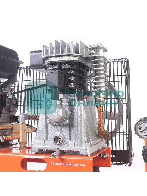 Компрессор Patriot бензиновый KGA 450 L100 - 450 л/мин, 10 бар, 100 л, 7 лс, быстросъем и 