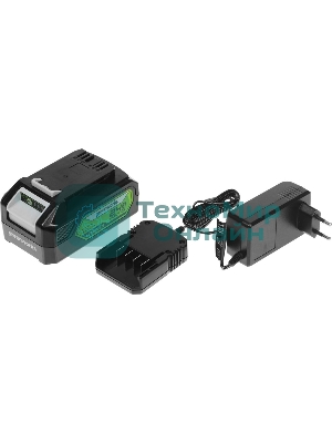 Цепная пила аккумуляторная GreenWorks G24CS25K4, 24V, 25 см, c АКБ 4А·ч и ЗУ (2007707UB)