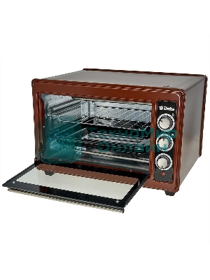Мини-печь Delta D-0123 коречневый