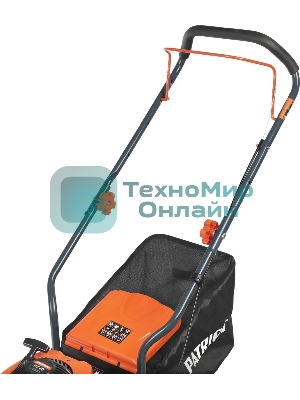 Газонокосилка бензиновая PATRIOT PT 40, 130сс, 3,5 л.с., 40 см, 35л. трав., пластик. дека,