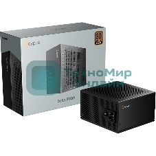 Блок питания 850W Ocypus Delta P850 (ATX, 80+ Bronze, APFC, 20+4 pin, 120мм fan, PCI-E 6+2Px3, 8xSATA) (Delta-P850-B1FDBK024X-EU)