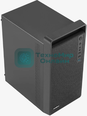 Компьютерный корпус MiniTower Aerocool/Formula CS-109-S-BK-v1 (mATX, USB3x1, USB2x2, 120мм fan,без БП) (4711099472390)