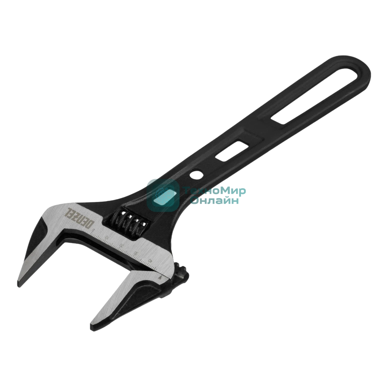 Ключ разводной Denzel 300 мм, CrV, кованый