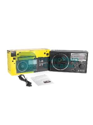 Радиоприемник ЭФИР 13 УКВ 64-108МГц, бат. 4*R20, 220V, USB/SD/microSD/AUX