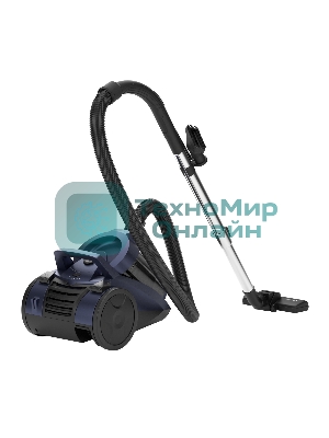 Пылесос Galaxy GL 6228 синий/черный, 350/ 2600 Вт, уборка сухая, пылесборник контейнер 3.4 л