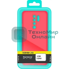 Чехол (клип-кейс) BoraSCO для Xiaomi Redmi 9 красный
