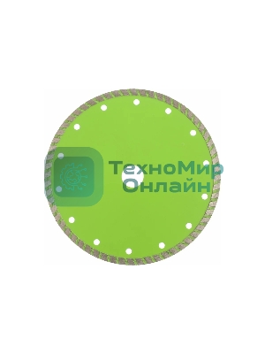 Диск алмазный Сибртех отрезной Turbo, 180 х 22,2 мм, сухая резка