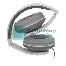 Беспроводные/проводные наушники Smartbuy Tour 2 серый, полноразмерные, Bluetooth + Jack 3.5 мм, складная конструкция, до 10 ч