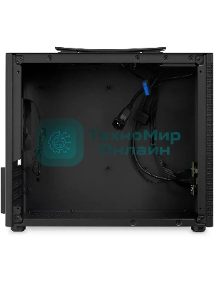 Компьютерный корпус без блока питания HSPD M210, Mesh Mid Tower, черный, 0.7 SPCC, 1x90мм mATX, mITX 140/280/150мм 1x2.5