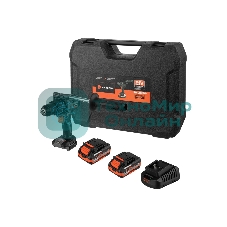 Дрель-шуруповерт Anycons RB-DB2109, 21 В, 4 Ач, 150 Нм, бесщеточный, ударная