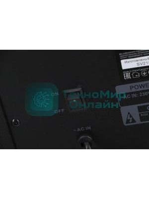 Акустическая система 2.1 SVEN MS-2080/70 Watt/~220V 50Hz/FM-тюнер, USB/SD, дисплей/BLUETOOTH/ПДУ/Black