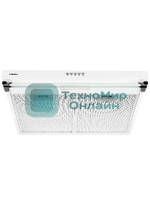 Вытяжка подвесная Centek СТ-1800-60 белый, 60 см, 220 куб. м/ч, 54 дБ