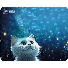 Коврик для мыши Cactus белый Cat 300x250x3мм (CS-MPC-D11M)