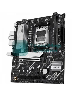 Материнская плата ASUS PRIME B850M-K, AM5, AMD B850, 2xDDR5, 4xSATA, 2xM.2, 1xPCIe 5.0 x16, 1xPCIe 4.0 x8, 1xDP, 1xHDMI, 1x2.5Gb LAN, 2xUSB-A 10Gbps, 2xUSB-A 5Gbps, 4xUSB-A 2.0, 1xPS/2, 3x3.5 мм, 7.1, mATX