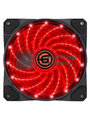Вентилятор для корпуса LED 12LR15 (красный) (708302)