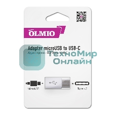 Адаптер microUSB to USB-C OLMIO