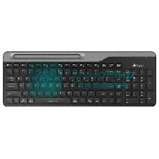 Клавиатура беспроводная A4Tech Fstyler FBK25, USB, Bluetooth/Радиоканал, черный/серый