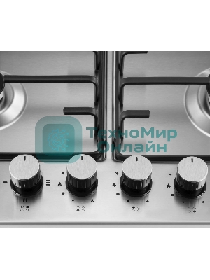 Комбинированная варочная панель (электрическая+газовая) Maunfeld EEHS.64.3CS/KG