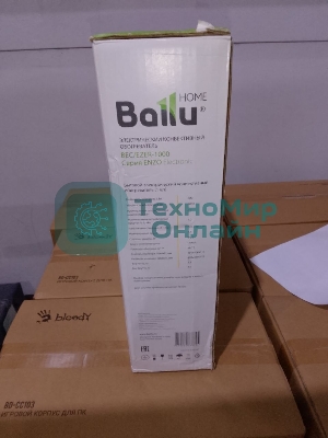 (Поврежденный товар) Конвектор электрический Ballu Enzo BEC/EZER-1000 белый (мощность 1 кВт, площадь 15 м2) (НС-1055662_(Поврежденный товар) 005276)