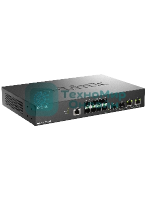 Коммутатор D-Link DGS-1210-10XS/ME/C1A, 8×1 Гбит/с SFP + 2×10 Гбит/с Combo, управляемый