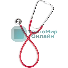 Стетоскоп механический B.Well WS-2 голов.:двухсторонняя красный