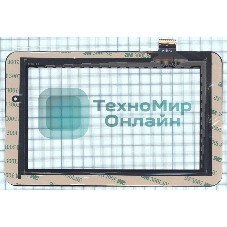 Сенсорное стекло (тачскрин) для DNS E78, черное