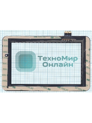 Сенсорное стекло (тачскрин) для DNS E78, черное