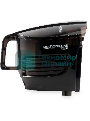 Пылесос Hyundai HYV-C2650 черный/серебристый, 380/2200 Вт, уборка сухая, пылесборник контейнер 3.5 л