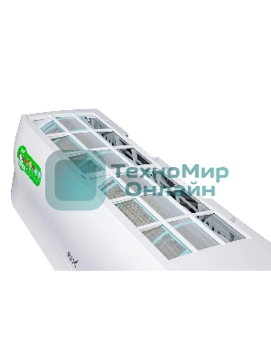Кондиционер сплит-система настенного типа RIX LITE I/O-W18MB 18000 BTU, 50 м², 24/39 дБ, охлаждение, обогрев, осушение, белый