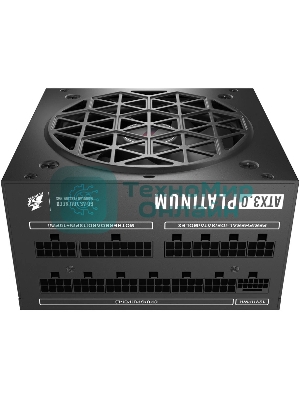 Блок питания 1STPLAYER NGDP Platinum (HA-1000BA3-BK), 1000Вт, 80 PLUS Platinum, 120мм, модульный, черный