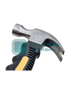 Молоток-гвоздодер укороченный Deli DL441008 250 гр, 160 мм, фиберглассовая рукоять