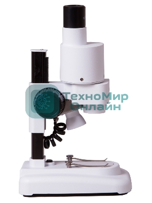 Микроскоп Levenhuk 1ST бинокуляр 20x белый/черный